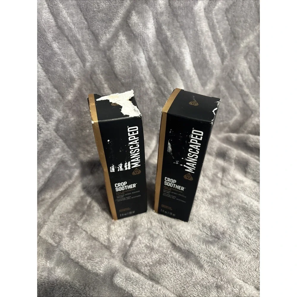 Lot Of 2- Manscaped Crop Soother Ball Aftershave Lotion 2 Oz‎ - New Sealed